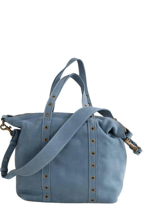 Sac à main Vanessa Bruno Zippy  Bleu en Cuir - Seconde Main
