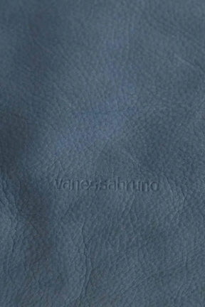 Sac à main Vanessa Bruno Zippy  Bleu en Cuir