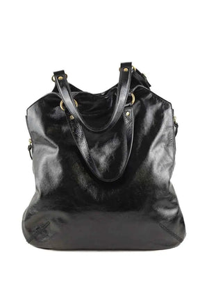 Sac à main Yves Saint Laurent Noir en Cuir verni