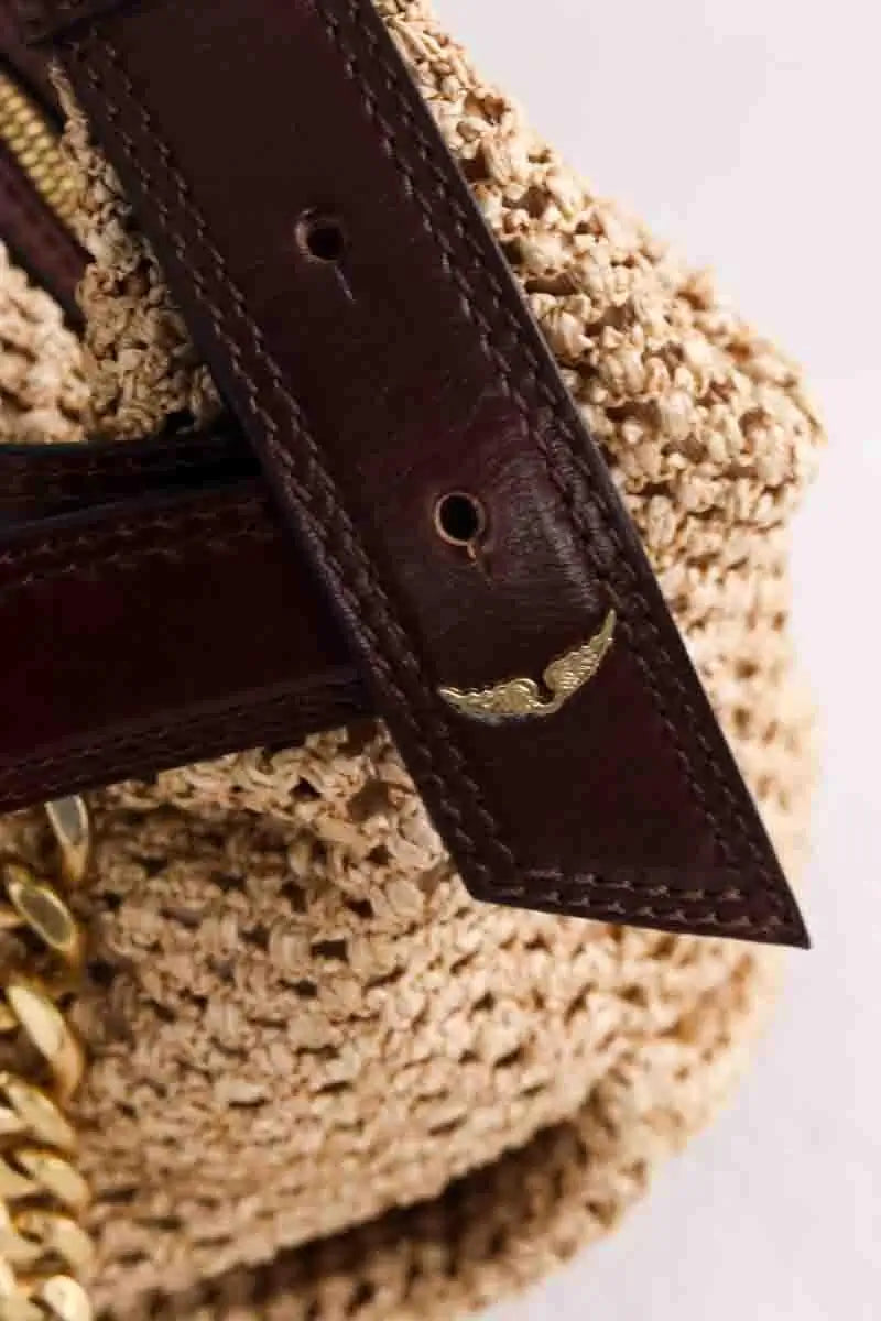 Sac à main Zadig & Voltaire Beige en Osier
