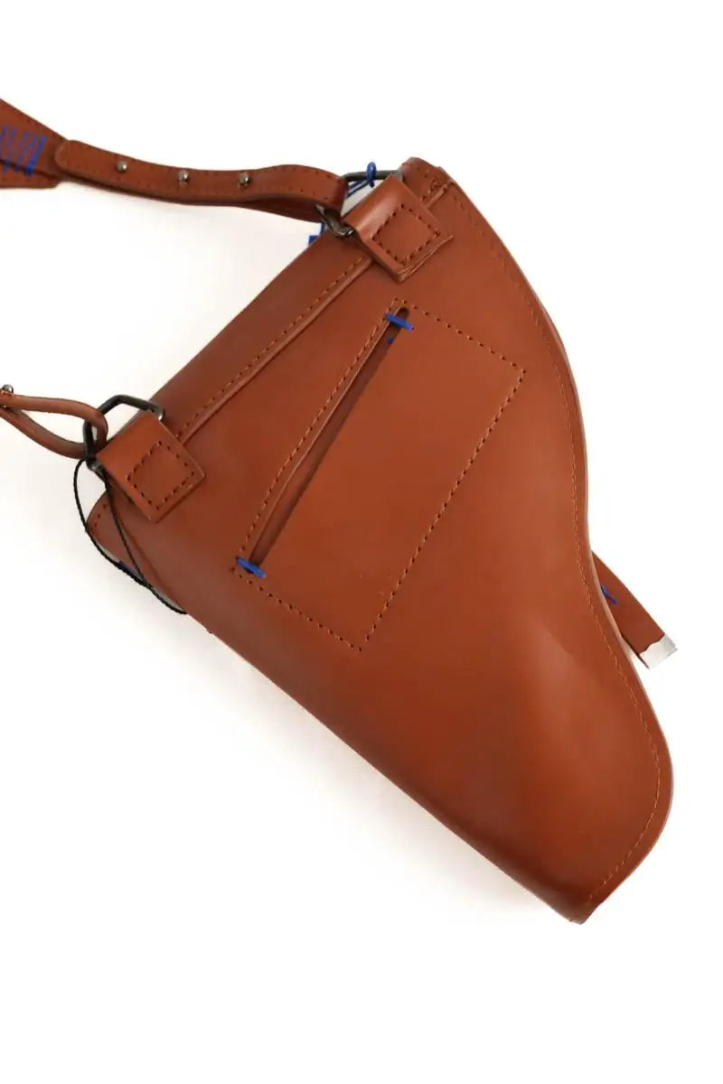 Sac Ader Error Gun bag Marron en Cuir