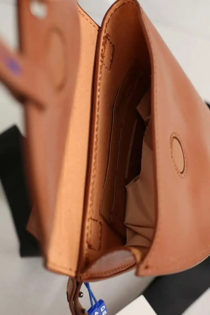 Sac Ader Error Gun bag Marron en Cuir