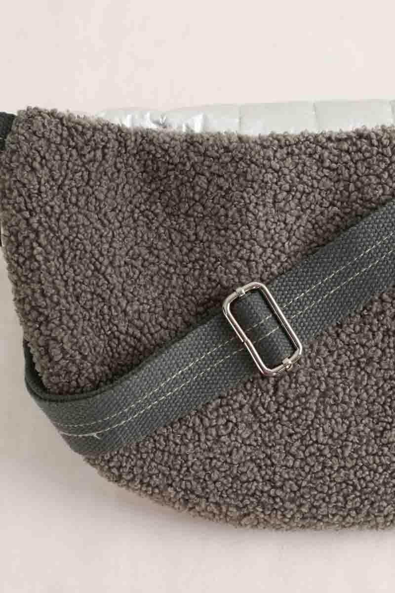 Sac banane Bellerose Argent en Tissu