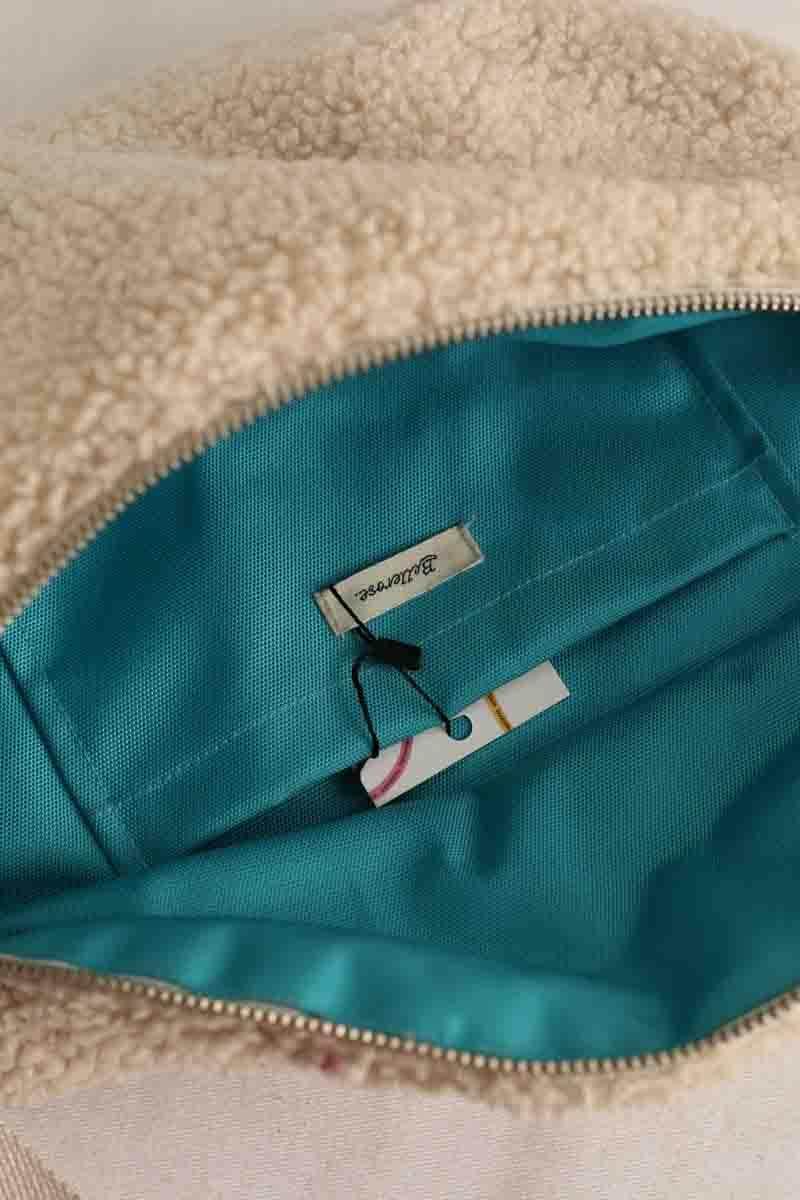 Sac banane Bellerose Ecru en Tissu
