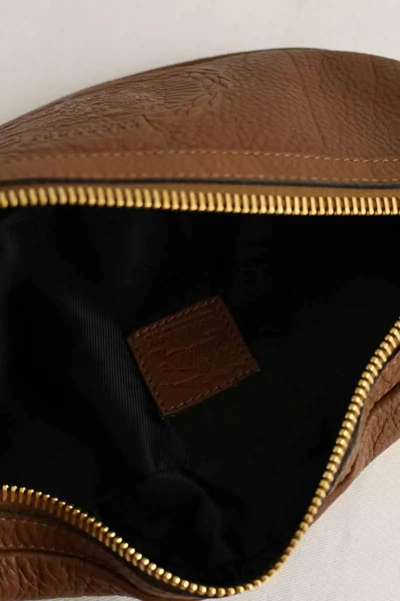 Sac banane Burberry Marron en Cuir