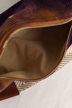 Sac banane Craie Studio Violet en Coton