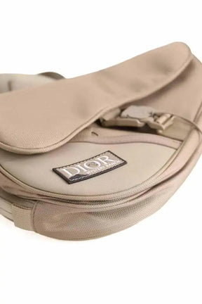 Sac banane Dior Beige en Tissu