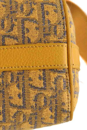 Sac banane Dior Lingot 22 Jaune en Tissu