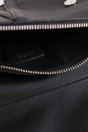 Sac banane Dior saddle homme Noir en Cuir