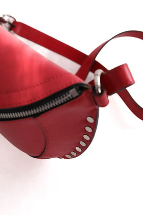 Sac banane Isabel Marant Scano Rouge en Cuir