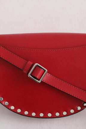 Sac banane Isabel Marant Scano Rouge en Cuir