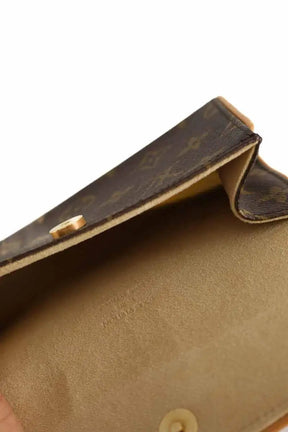 Sac banane Louis Vuitton Pochette banane Florentine Marron en Cuir