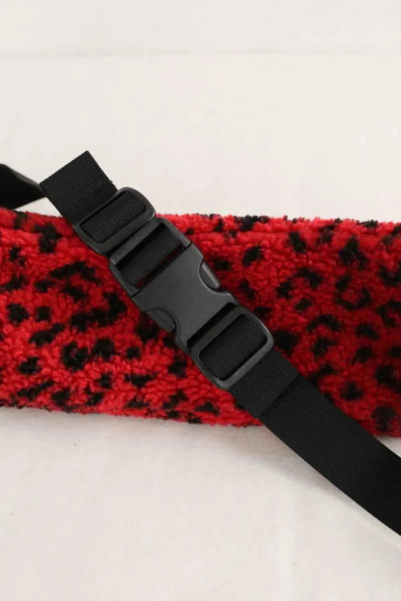 Sac banane Supreme Rouge en Coton