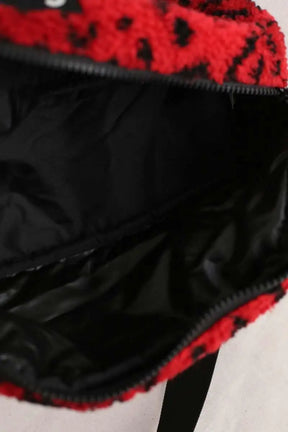 Sac banane Supreme Rouge en Coton