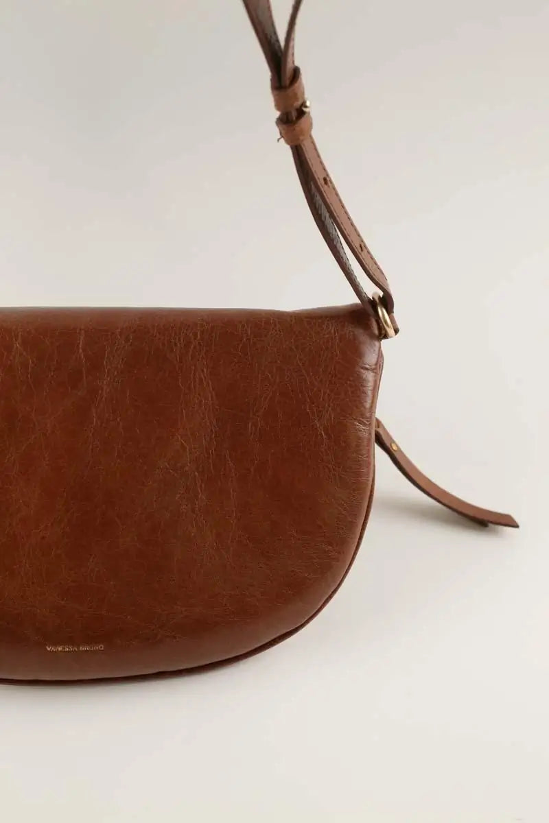 Sac banane Vanessa Bruno Havane Marron en Cuir