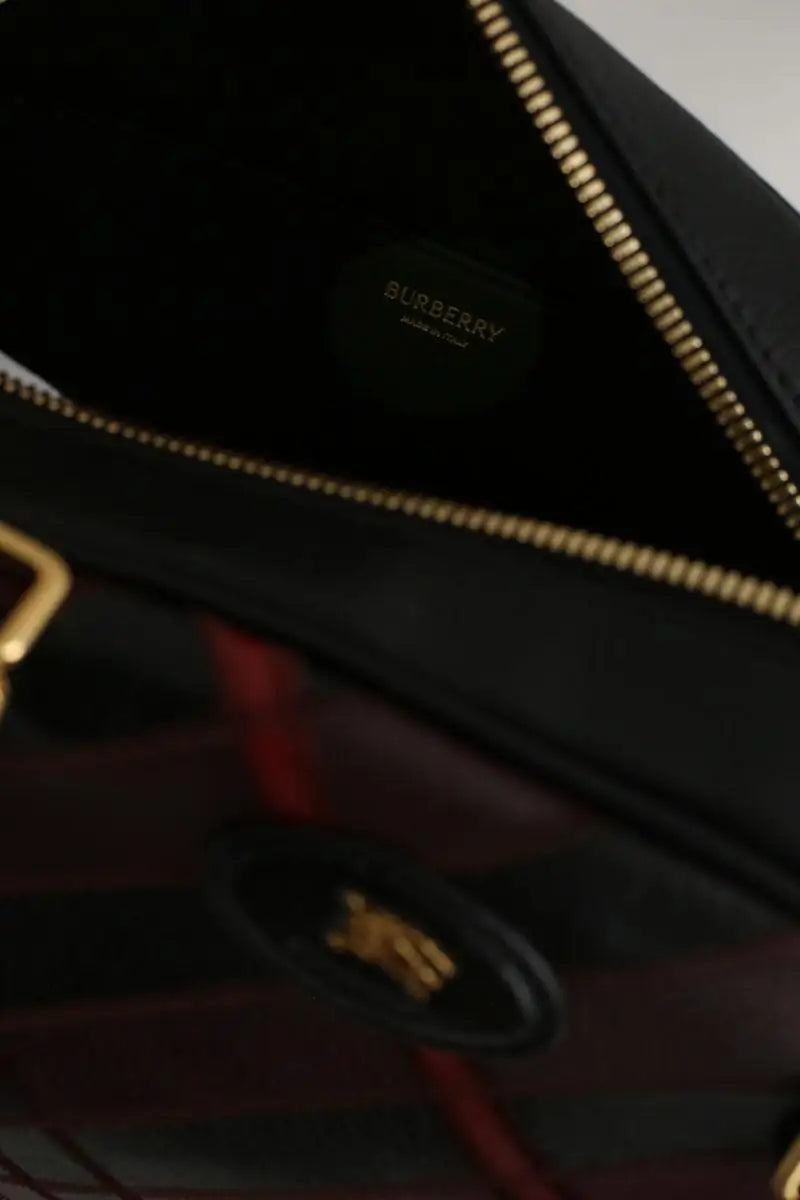 Sac bowling Burberry Bowling Highlands Noir en Cuir