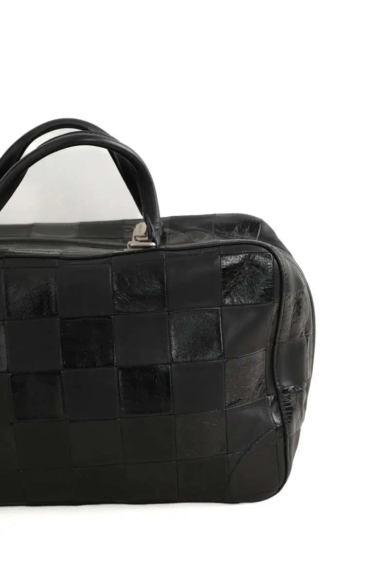 Sac bowling Louis Vuitton Nikolai Noir en Cuir