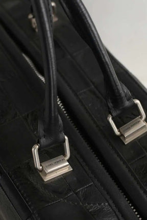 Sac bowling Louis Vuitton Nikolai Noir en Cuir