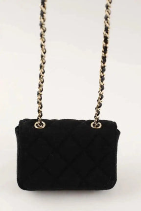Sac ceinture Timeless Chanel Noir en Tissu