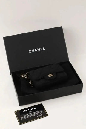 Sac ceinture Timeless Chanel Noir en Tissu