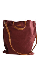 Sac de voyage Antik Batik Bordeaux en Coton - Seconde Main