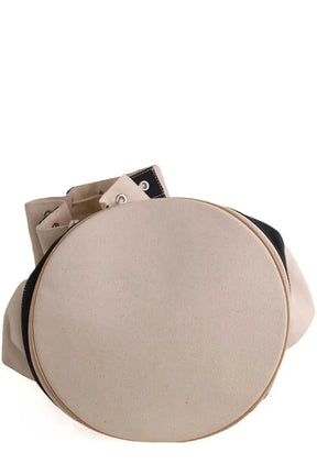 Sac de voyage Lancel Ecru en Tissu
