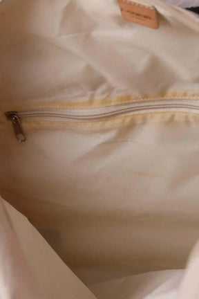 Sac de voyage Lancel Ecru en Tissu