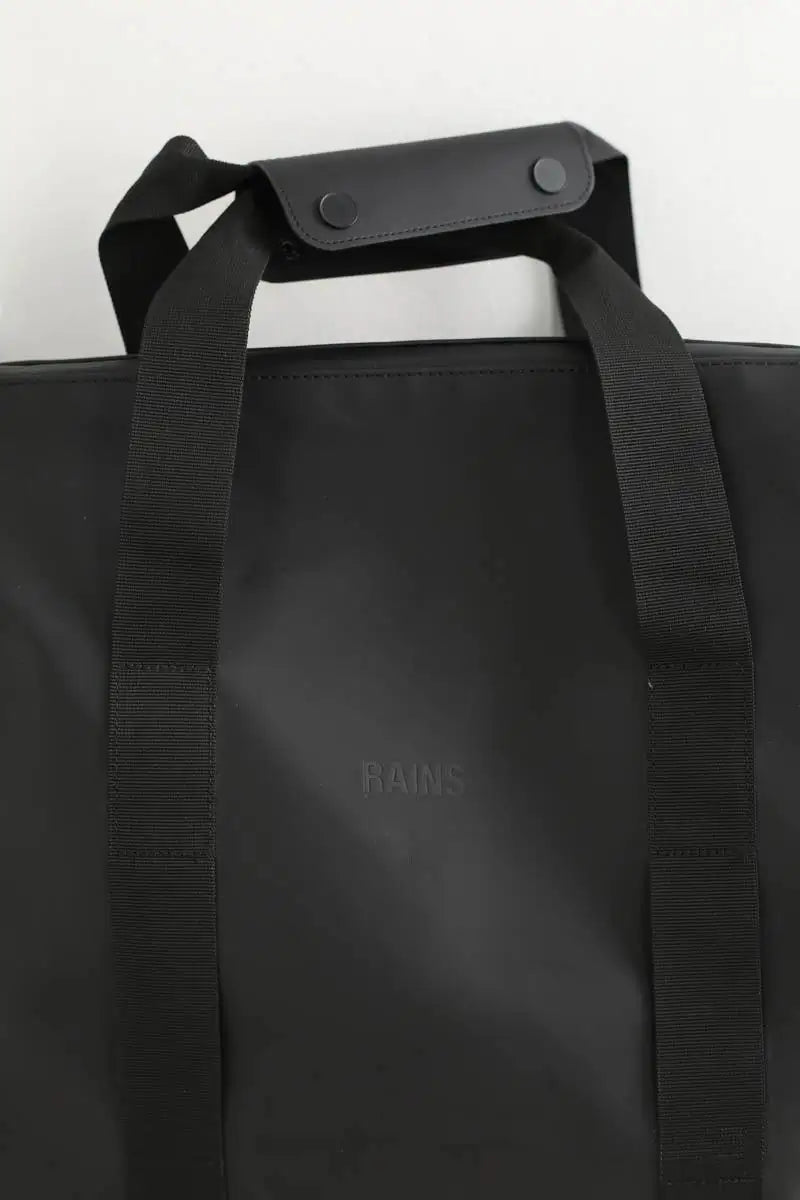 Sac de voyage Rains Hilo Weekend Bag Large Noir en Synthétique