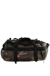 Sac de voyage The North Face Kaki en Tissu - Seconde Main