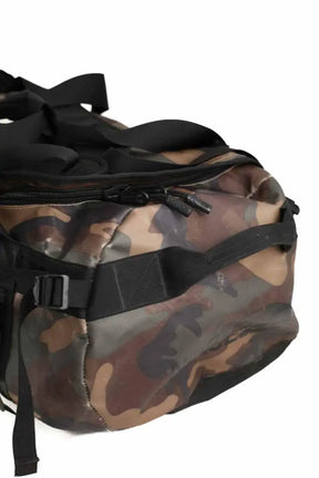 Sac de voyage The North Face Kaki en Tissu