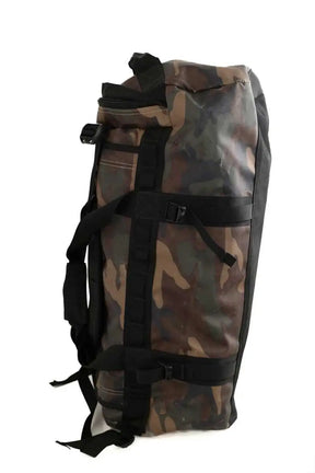 Sac de voyage The North Face Kaki en Tissu