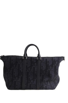 Sac de week-end Dior Sac de voyage affaire Weekender 400 Noir en Tissu