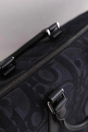 Sac de week-end Dior Sac de voyage affaire Weekender 400 Noir en Tissu