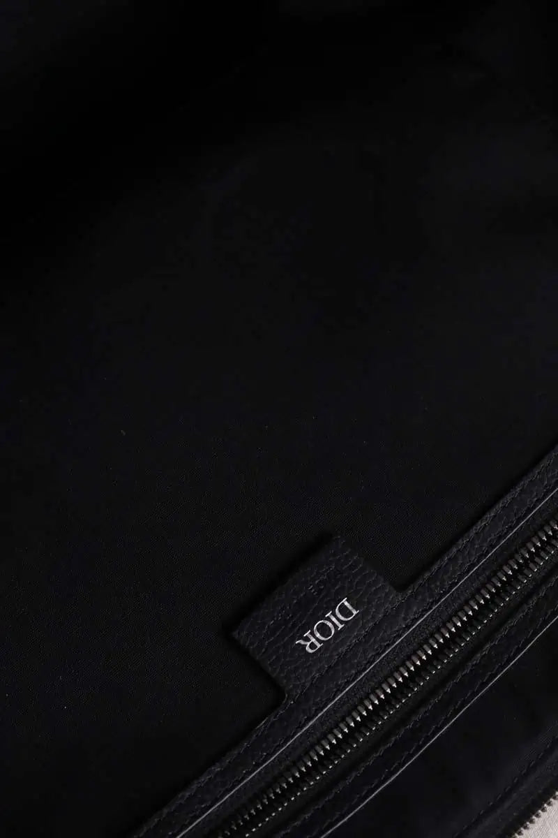 Sac de week-end Dior Sac de voyage affaire Weekender 400 Noir en Tissu