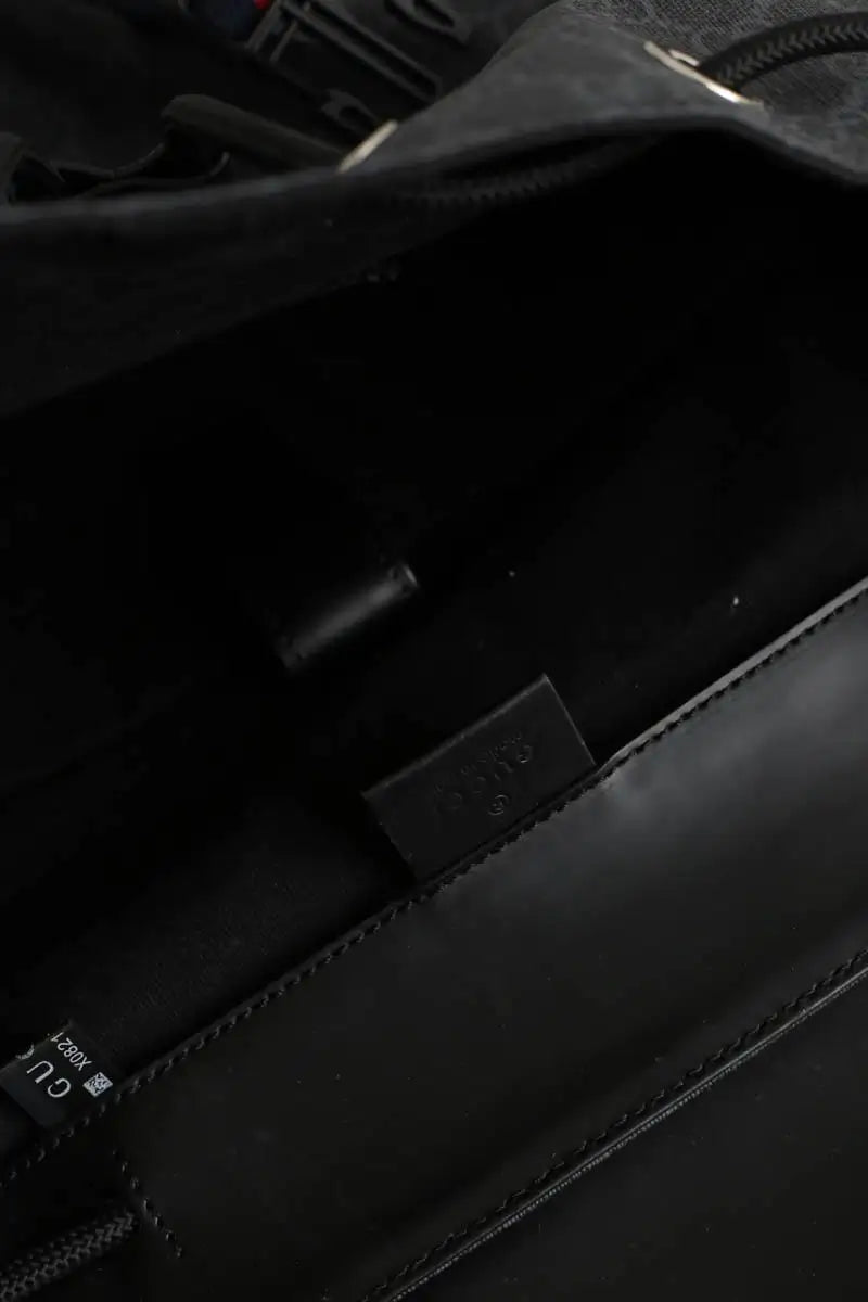 Sac de week-end Gucci Anthracite en Cuir