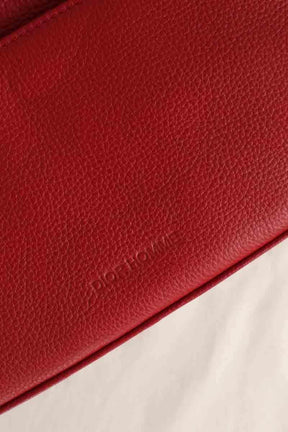 Sac Dior Rouge en Cuir