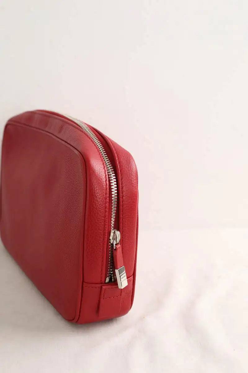 Sac Dior Rouge en Cuir