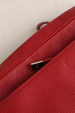 Sac Dior Rouge en Cuir