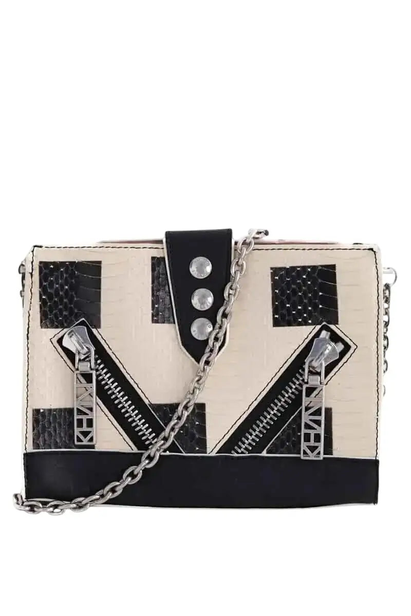 Sac Kenzo Blanc en Cuir - Seconde Main