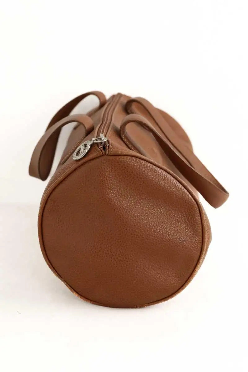 Sac Longchamp Camel en Cuir