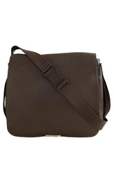 Sac Messenger Louis Vuitton Viktor Taiga Marron en Cuir - Seconde Main