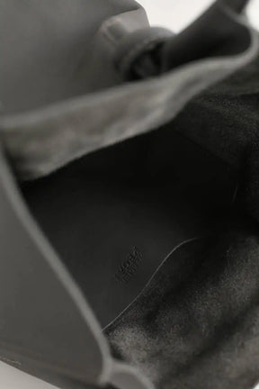Sac porté épaule Atelier Pagai Gris en Cuir