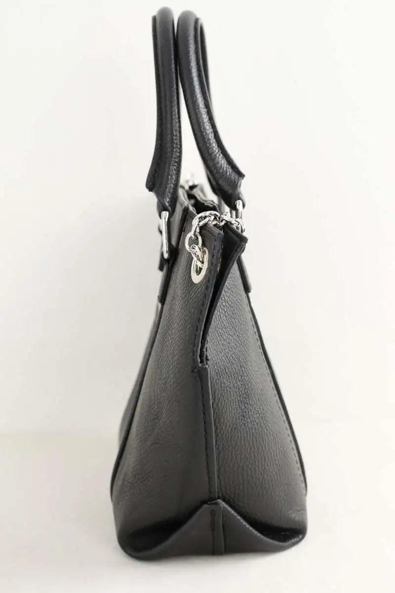 Sac porté épaule Barbara Bui Noir en Cuir