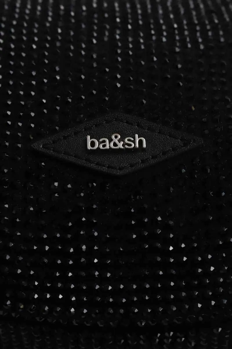 Sac porté épaule Bash Noir en Paillettes