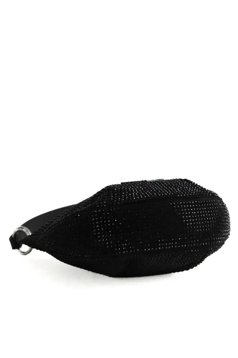 Sac porté épaule Bash Noir en Paillettes