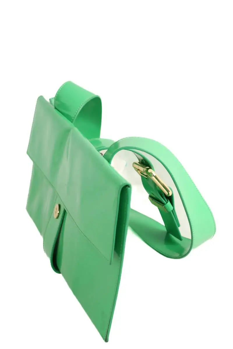 Sac porté épaule By Far Vert en Synthétique