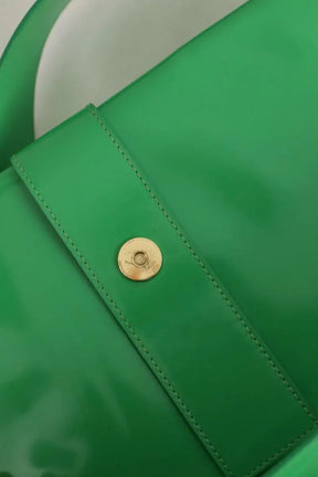 Sac porté épaule By Far Vert en Synthétique