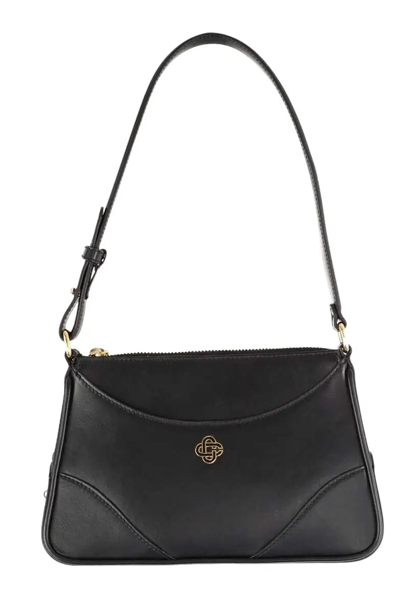 Sac porté épaule Casablanca Pochette jeanne Noir en Cuir - Seconde Main