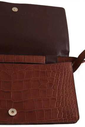 Sac porté épaule Celine Marron en Cuirs exotiques