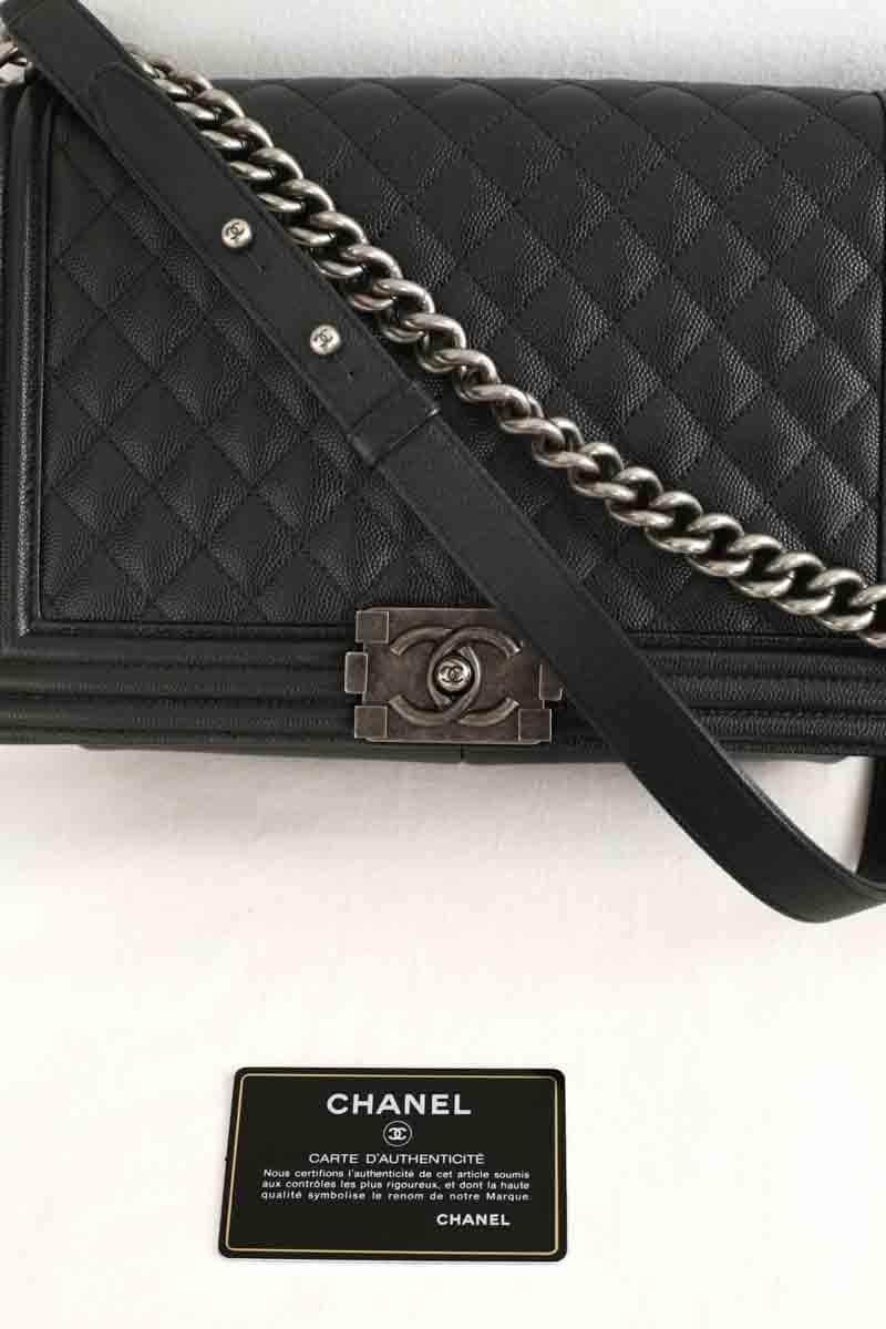 Sac porté épaule Chanel Noir en Cuir